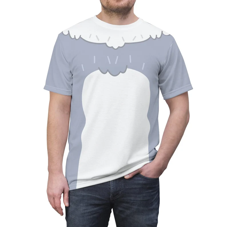 Bob Heeler Bluey Inspired Dark Grey Dog T-Shirt - Image 3