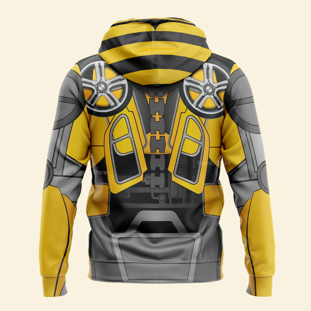 Transformers Bumblebee - For Men And Women - Costume Cosplay Hoodie Sweatshirt Sweatpants - Image 5