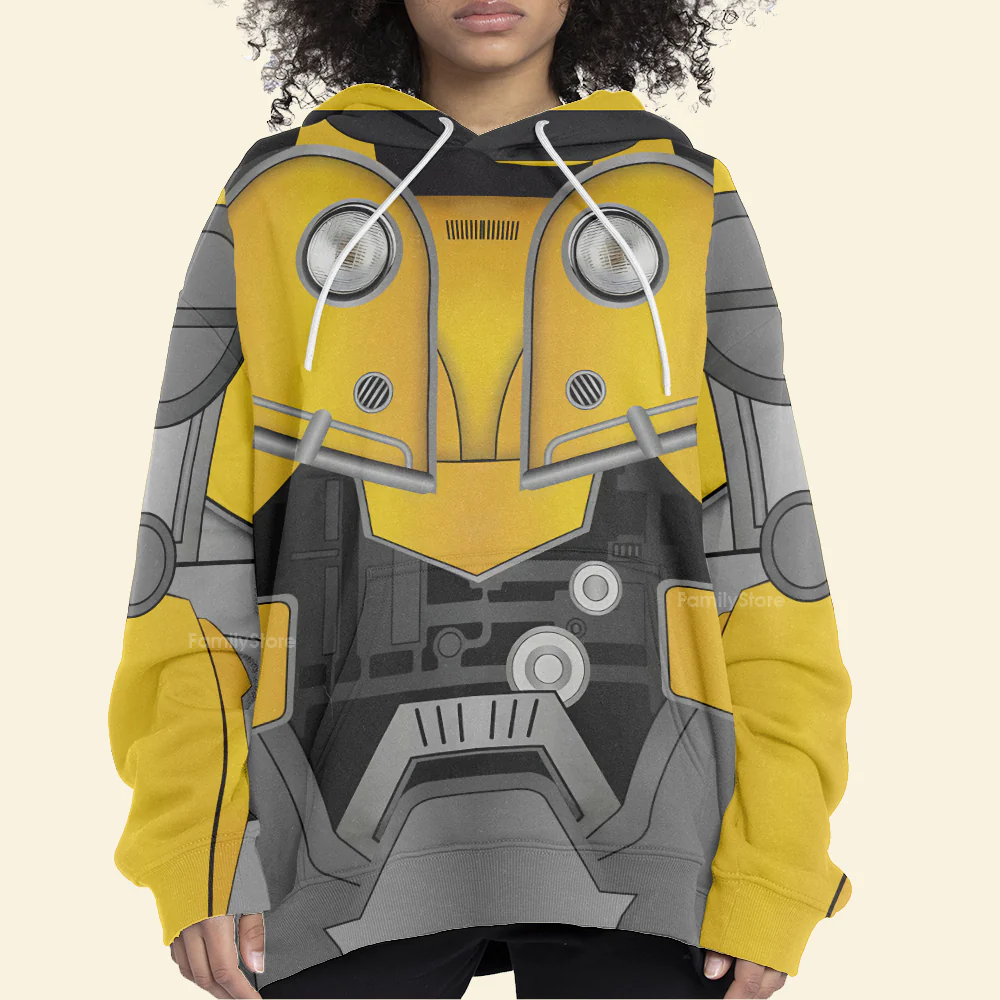 Transformers Bumblebee - For Men And Women - Costume Cosplay Hoodie Sweatshirt Sweatpants - Image 6