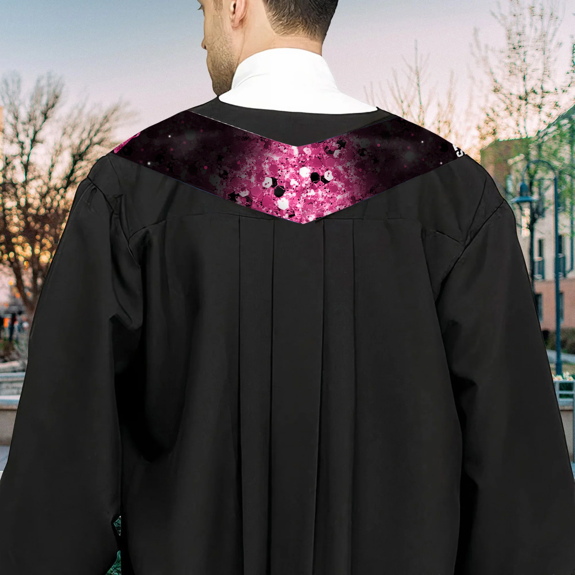 Celebration Graduation Flag - Personalized Graduation Stoles - Graduation Gift, Senior Gift | Custom Photo NH96 - Image 4