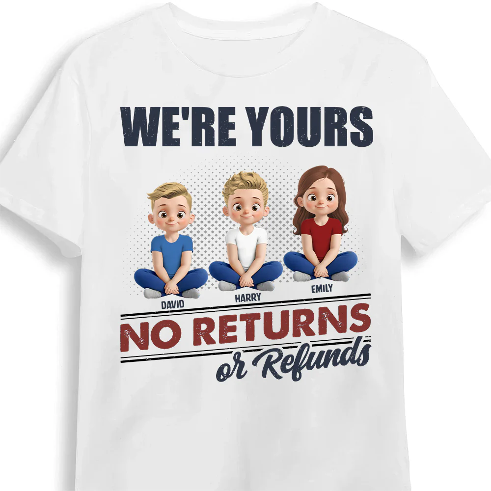 Certified Chaos, No Exchanges - Personalized Shirt - Gift For Mom, Grandma, Mother's Day | GR25 NA94 - Image 2