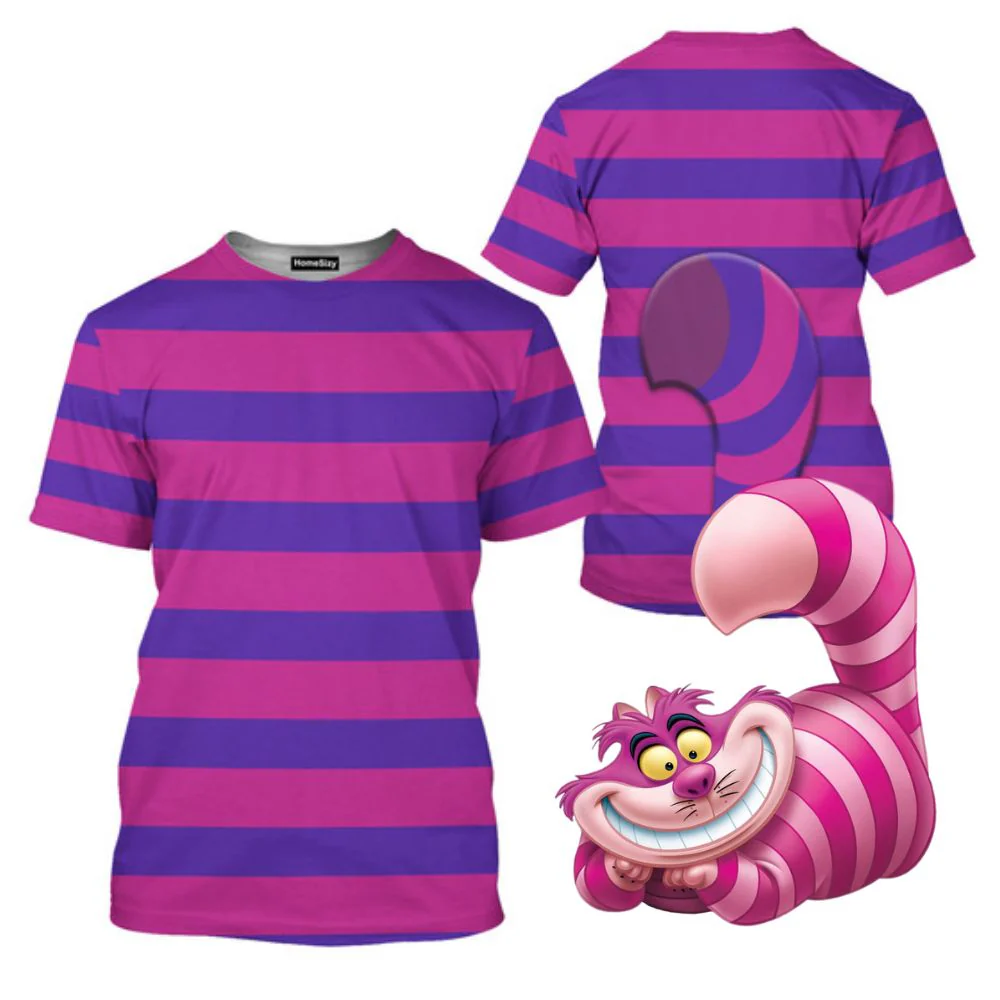 Cheshire Cat Alice in Wonderland Disney Costume - 3D TShirt