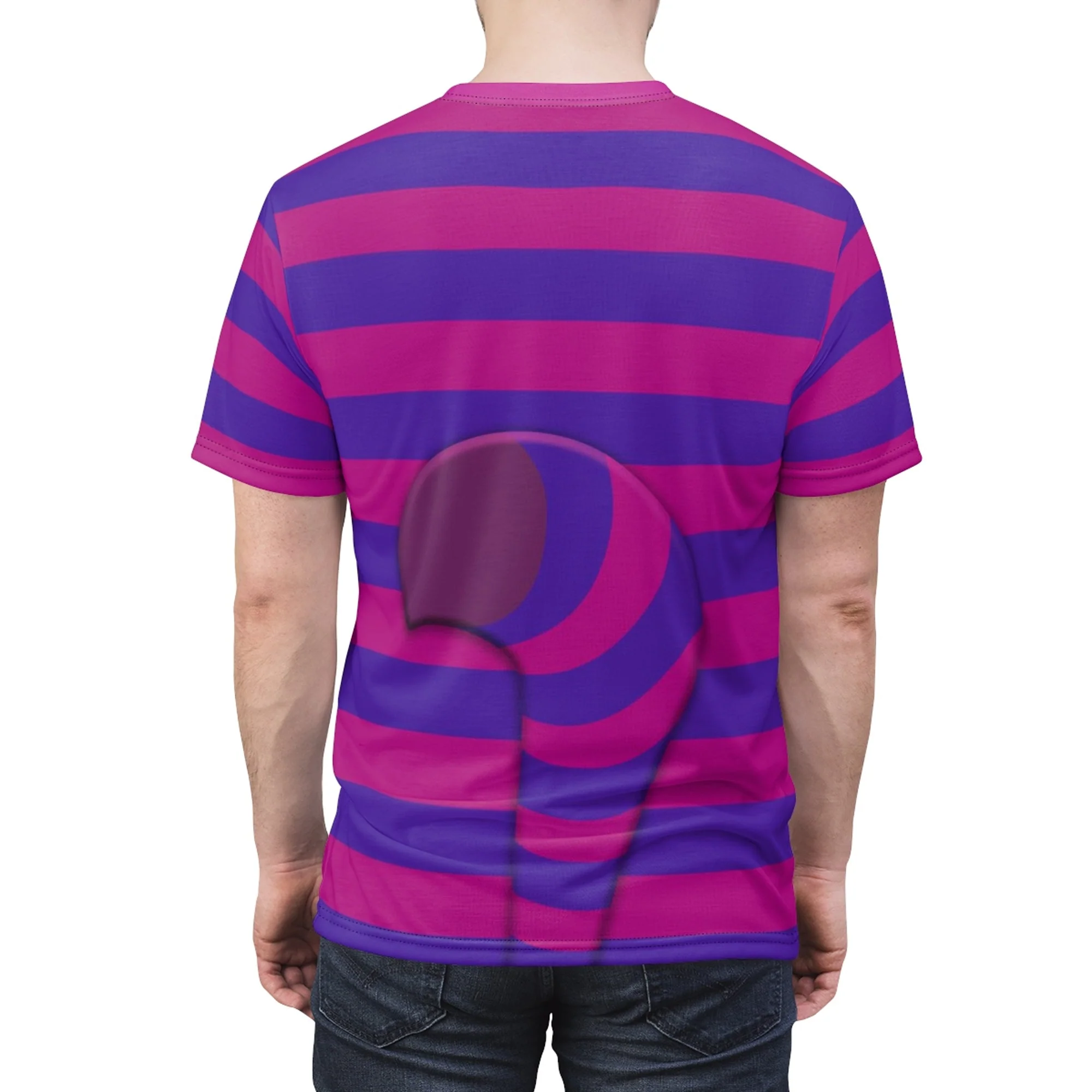 Cheshire Cat Alice in Wonderland Disney Costume - 3D TShirt - Image 3