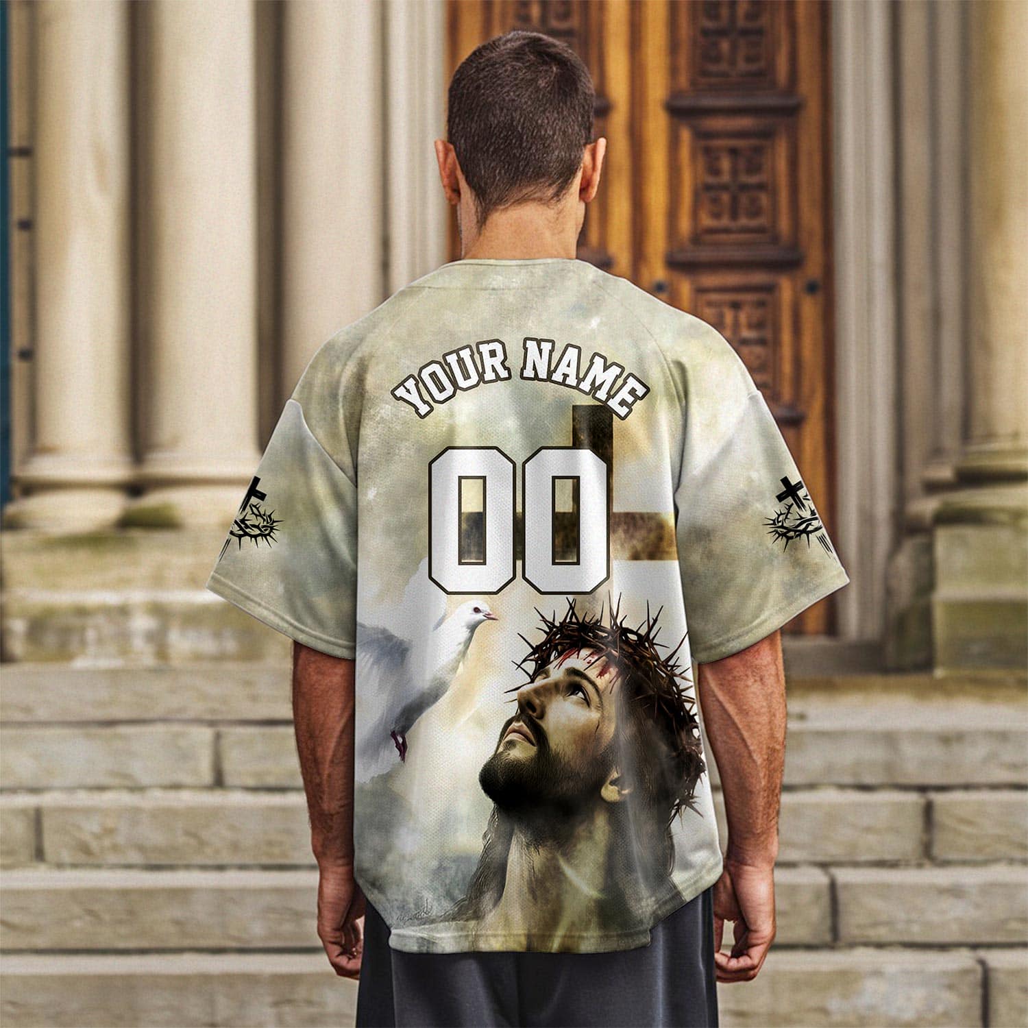 Child of God – Divine Grace Jesus Baseball Jersey Bundle - Image 9