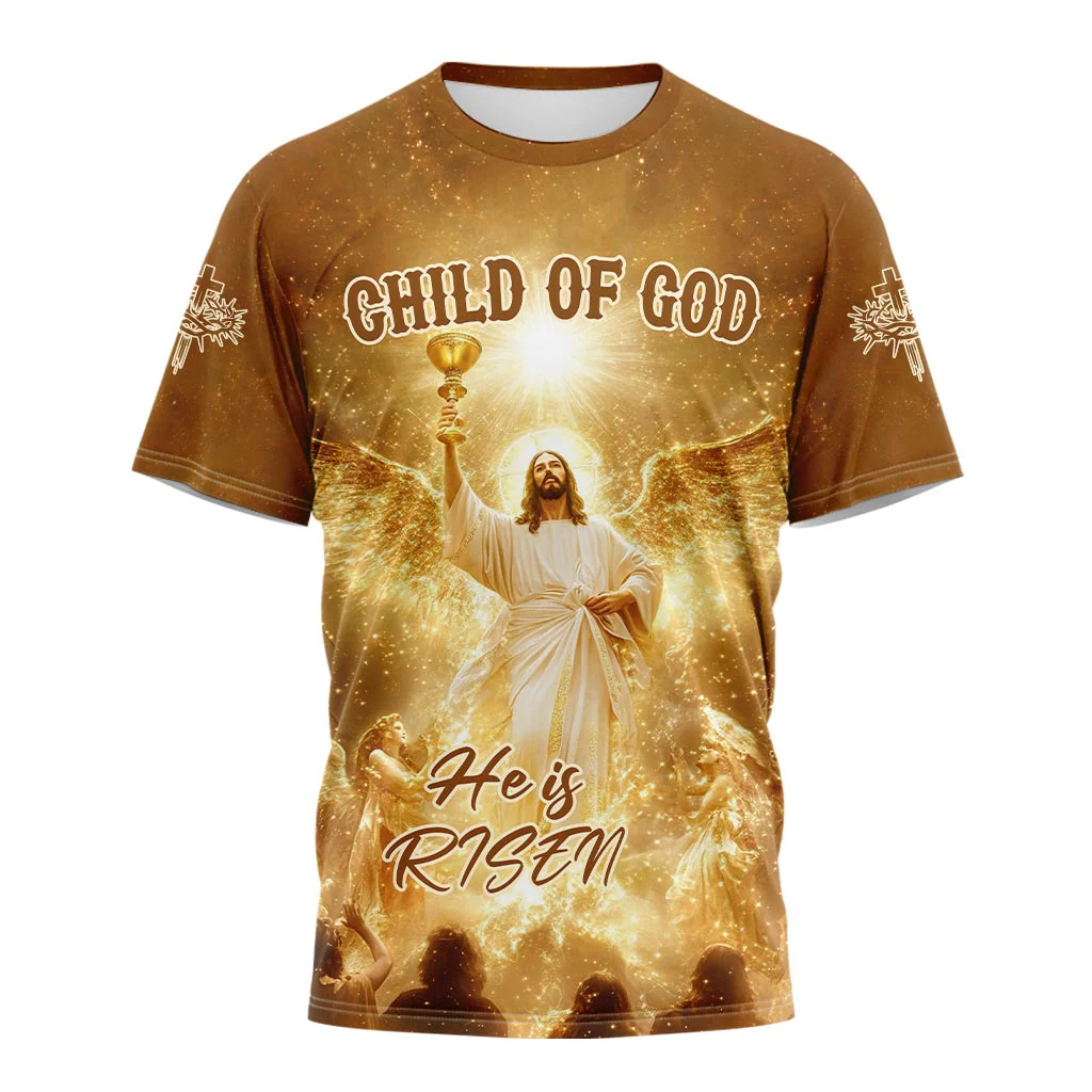 Child Of God Glory Risen 3D TShirt