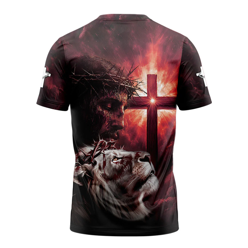 Child Of God Risen Warrior 3D TShirt - Image 2