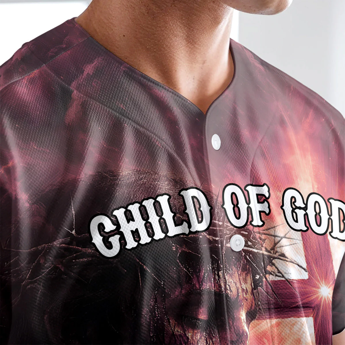 Child Of God Risen Warrior Baseball Jersey Bundle - Image 6