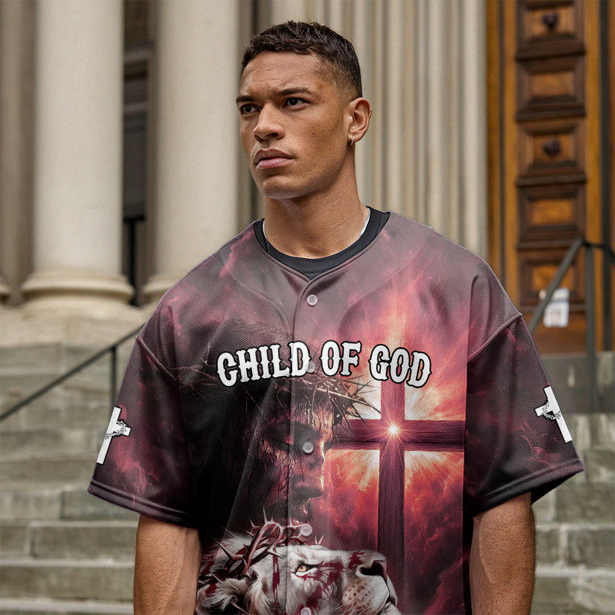 Child Of God Risen Warrior Baseball Jersey Bundle - Image 7