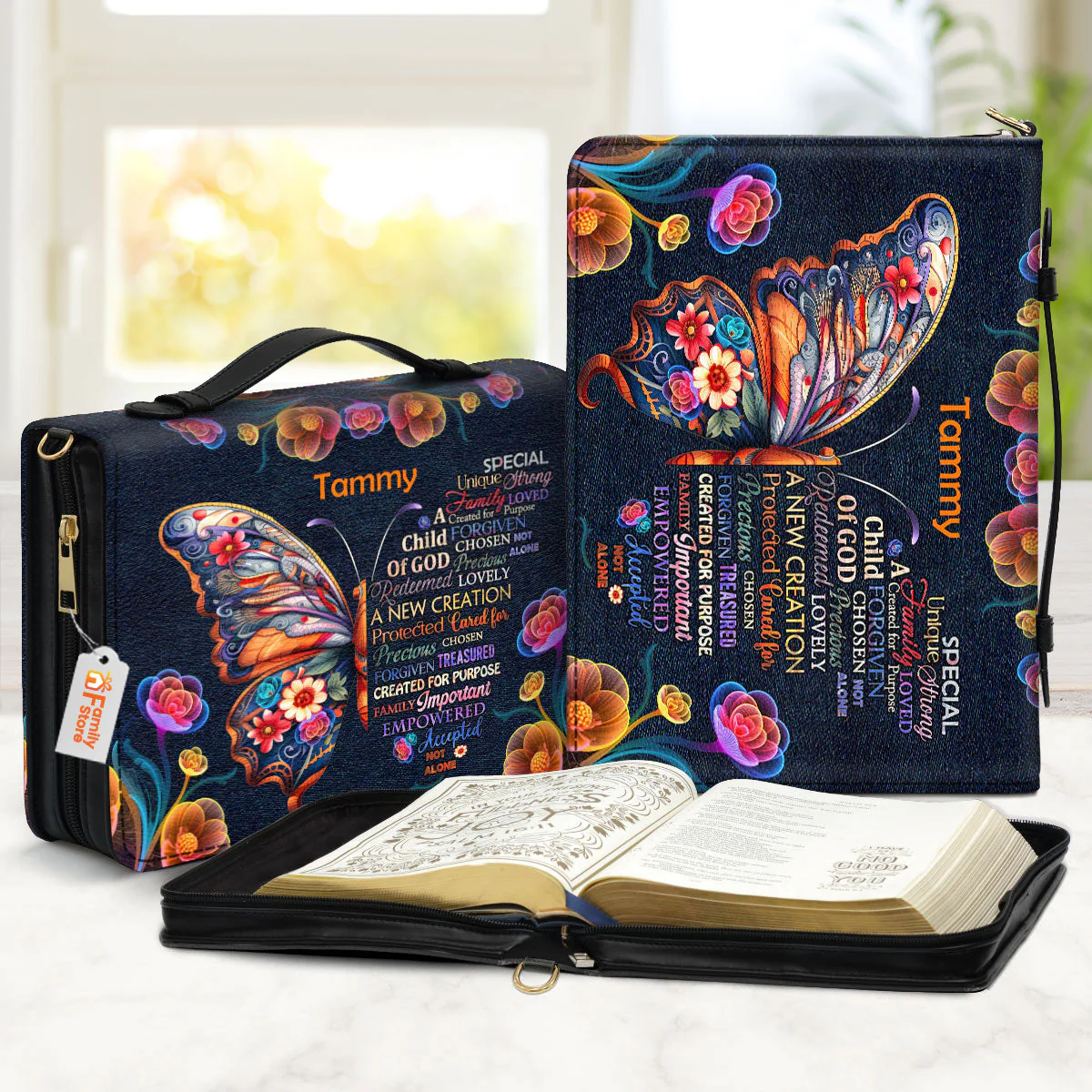 Child Of God - Thoughtful Gift For Christians - Personalized Bible Covers - AT4080961 - Image 2