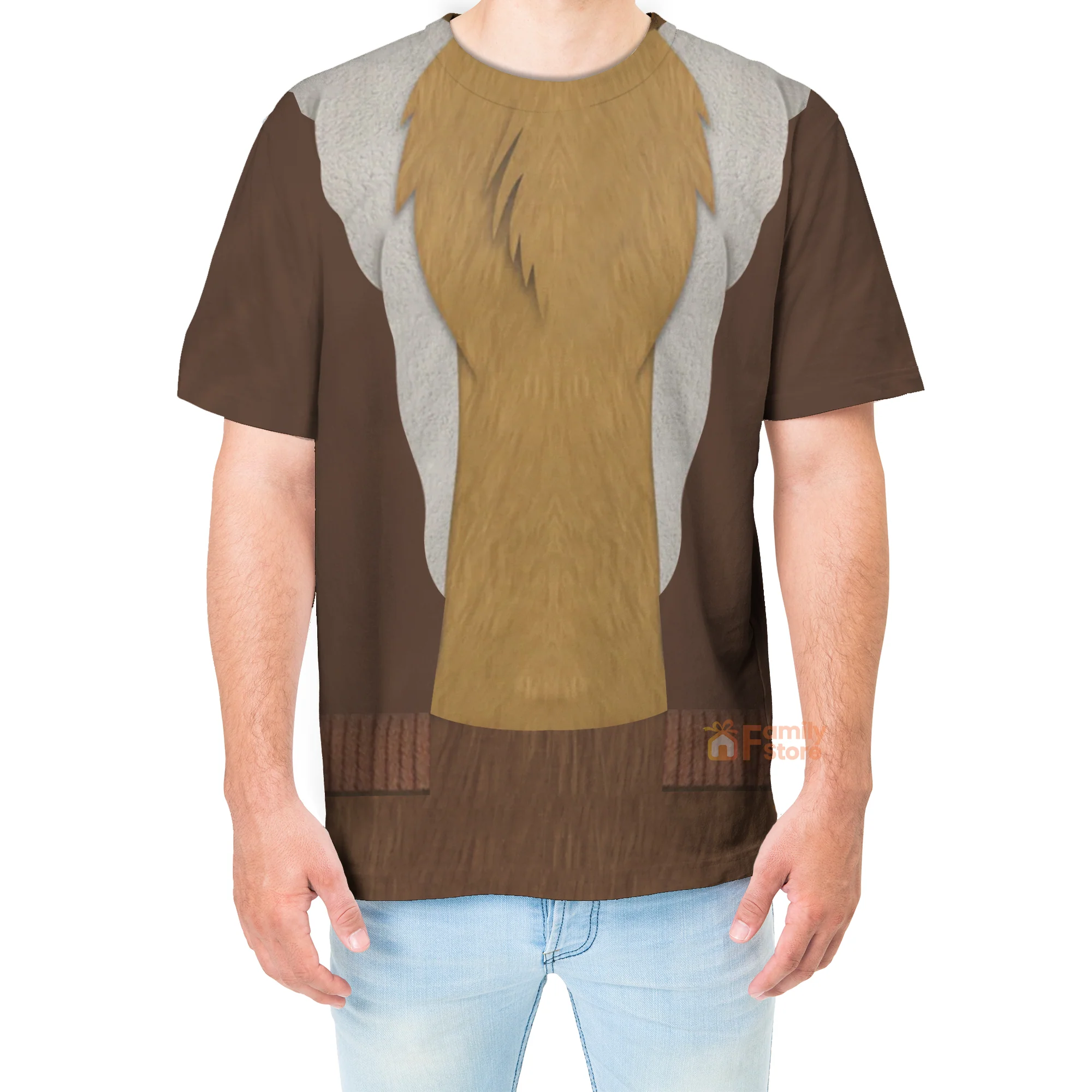 Rescue Rangers Chip 'N' Dale Costume T-Shirt - Image 4