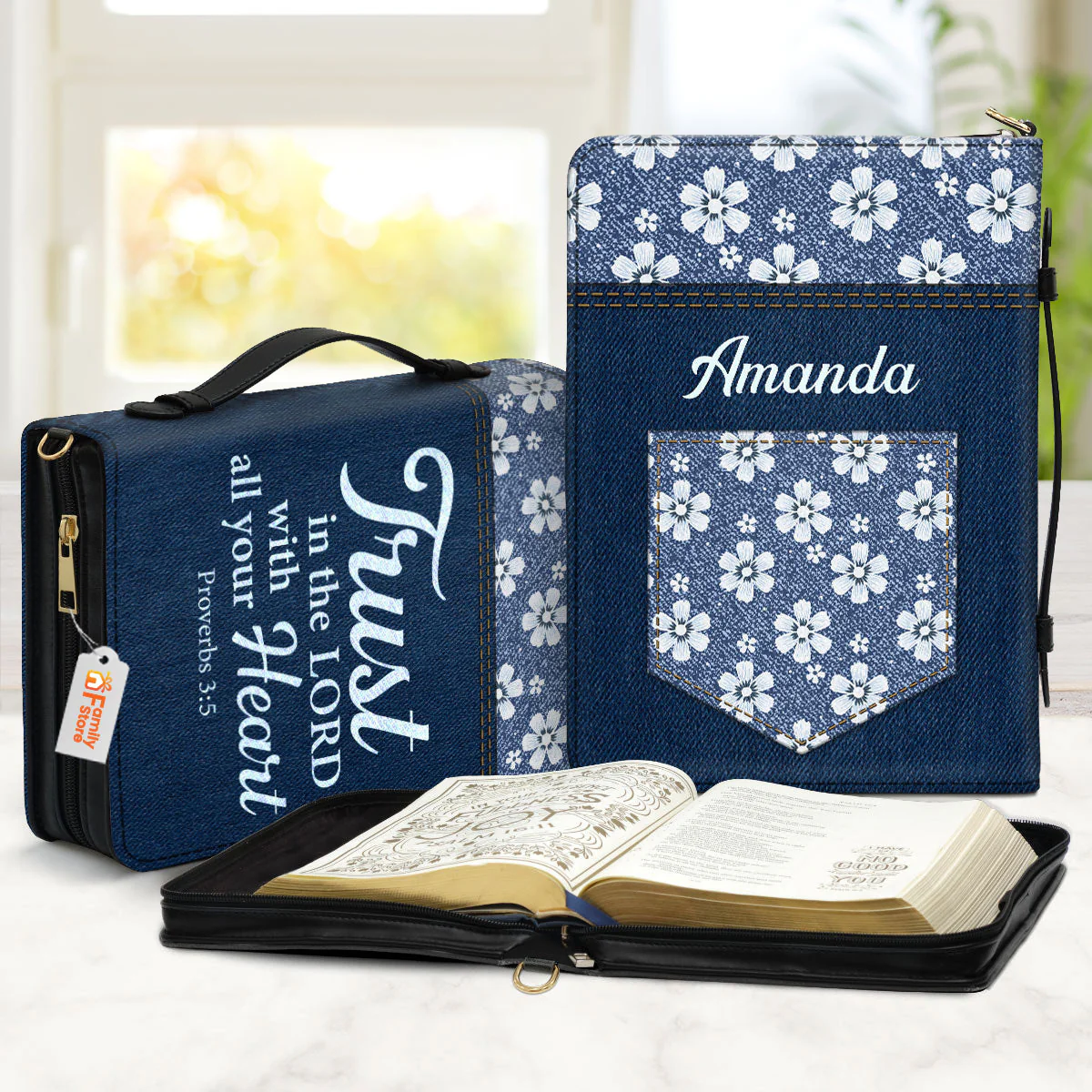 Church Ladies - Personalized Bible Covers - AT4081320 - Image 2