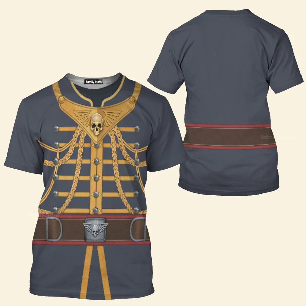 Ciaphas Cain Unisex Tracksuit - Costume Cosplay T-shirt - Image 2