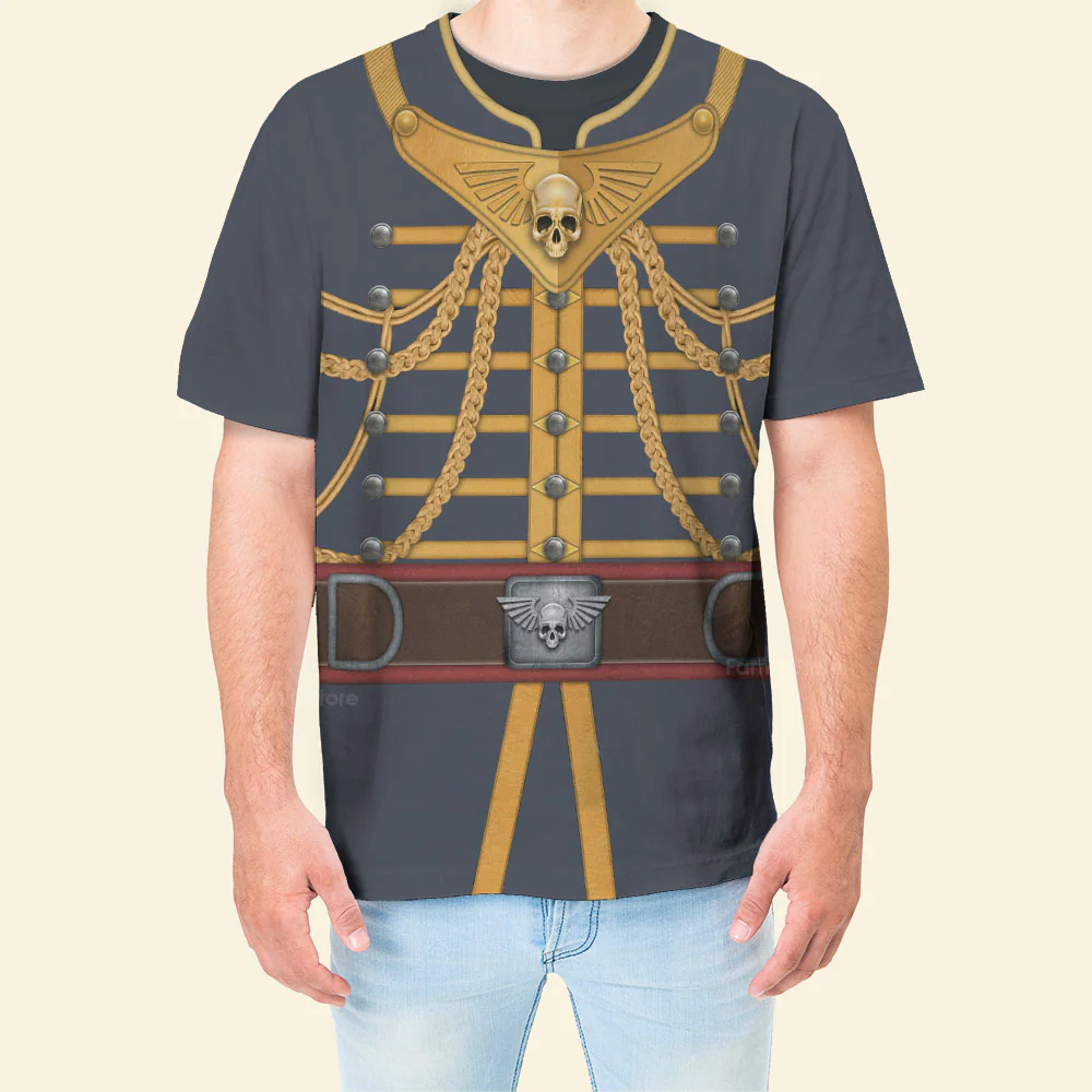 Ciaphas Cain Unisex Tracksuit - Costume Cosplay T-shirt - Image 4