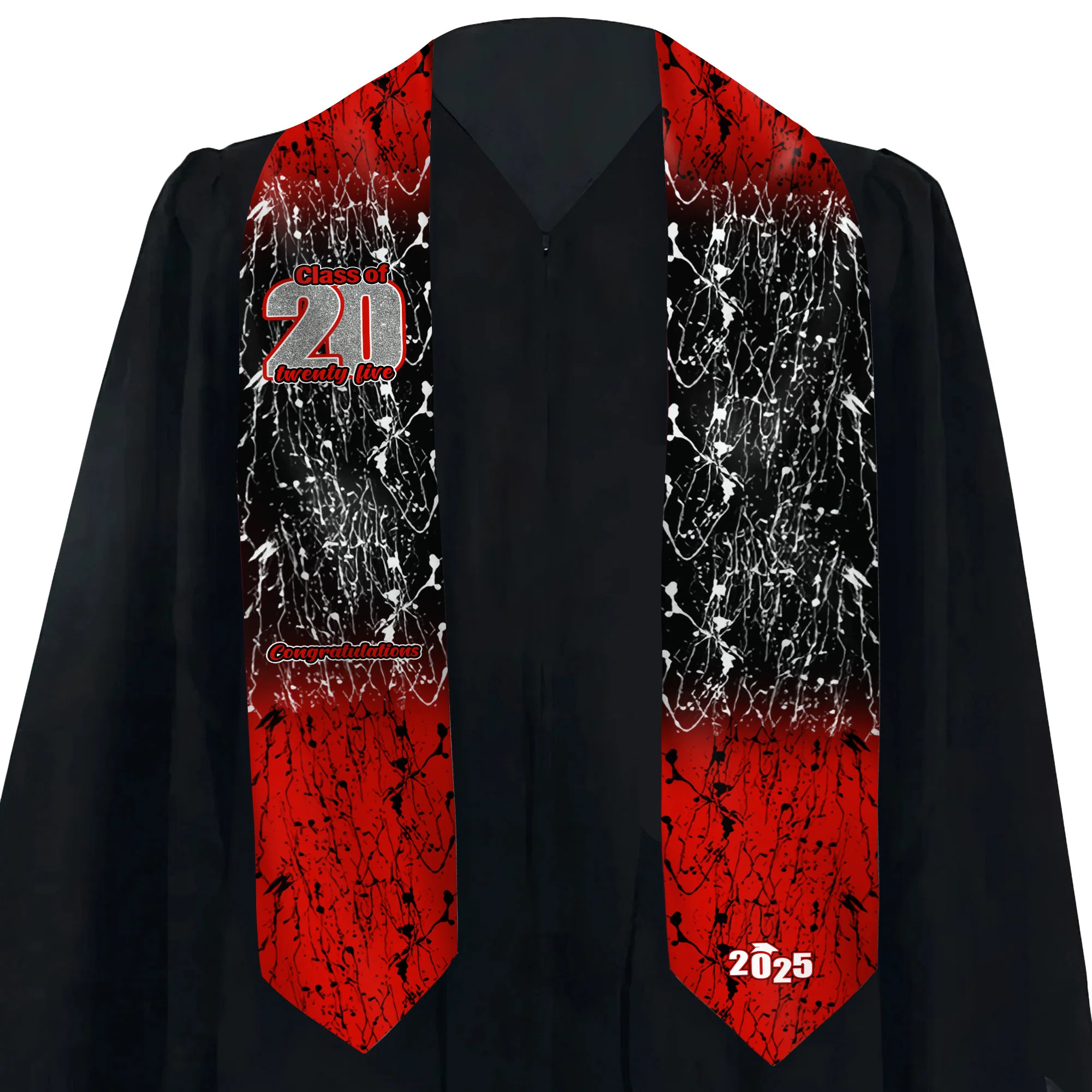 Class of 20 Twenty Five - Personalized Graduation Stoles - Graduation Gift, Senior Gift | Custom Photo NH96 - Image 5