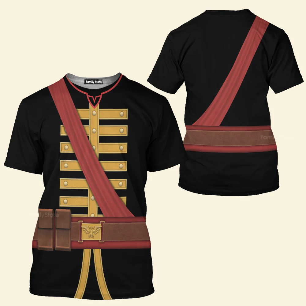 Colonel-Commissar Ibram Gaunt - Costume Cosplay 3D Tshirt - Image 3