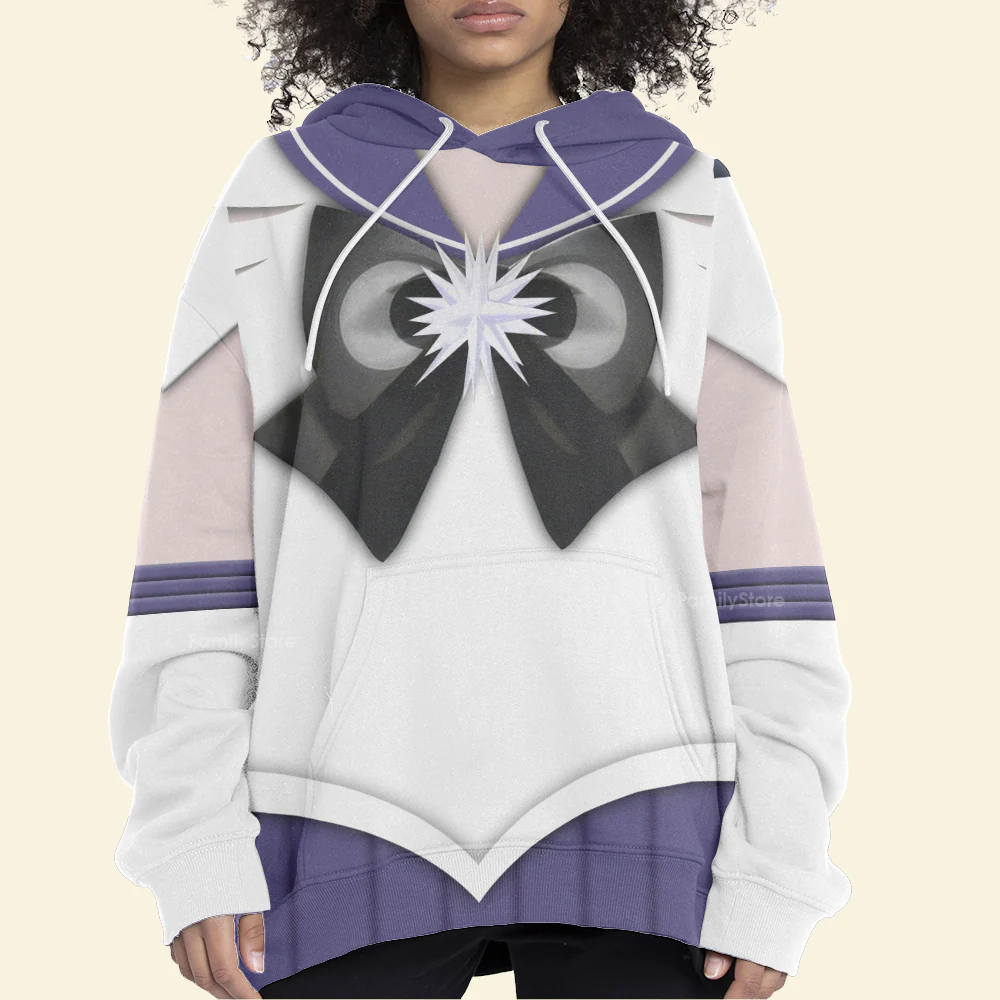 Sailor Saturn Hoodie For Men And Women - Image 5