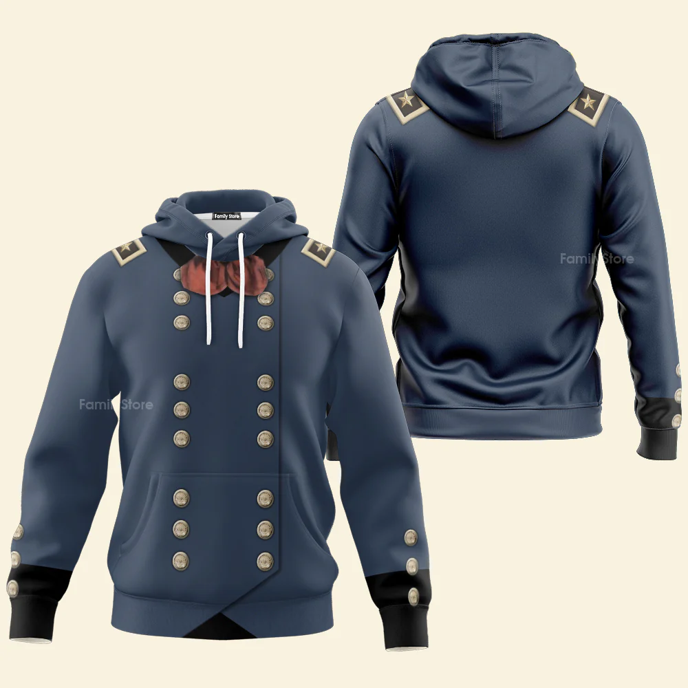 George Armstrong Custer Costume Cosplay Hoodie For Men And Women - Image 2