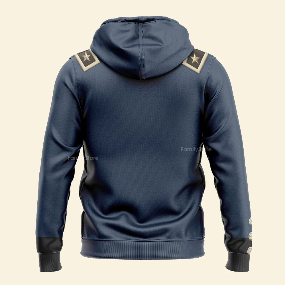 George Armstrong Custer Costume Cosplay Hoodie For Men And Women - Image 4