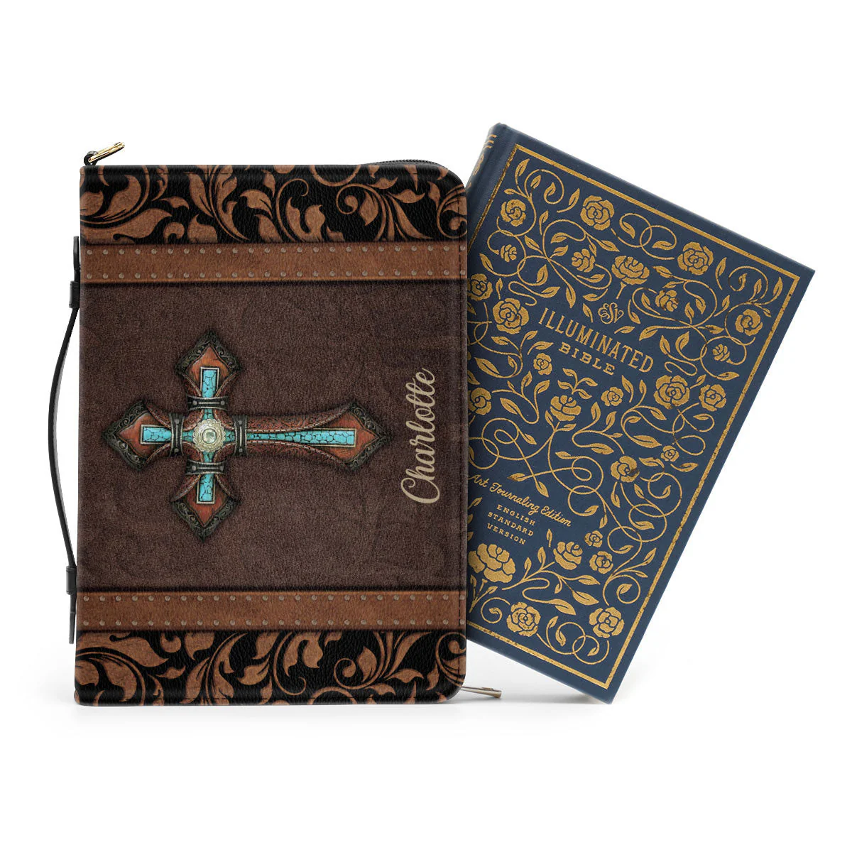 Cross - Awesome Personalized Bible Covers - AT4081451 - Image 3