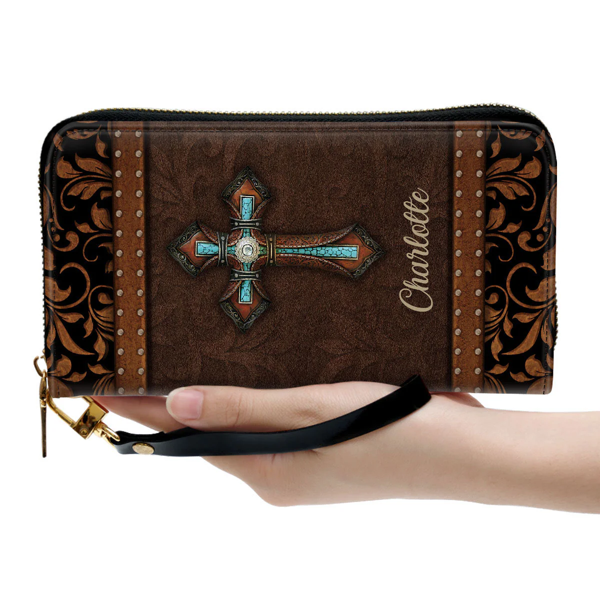 Cross - Awesome Personalized Leather Long Wallets - AT4081451 - Image 4