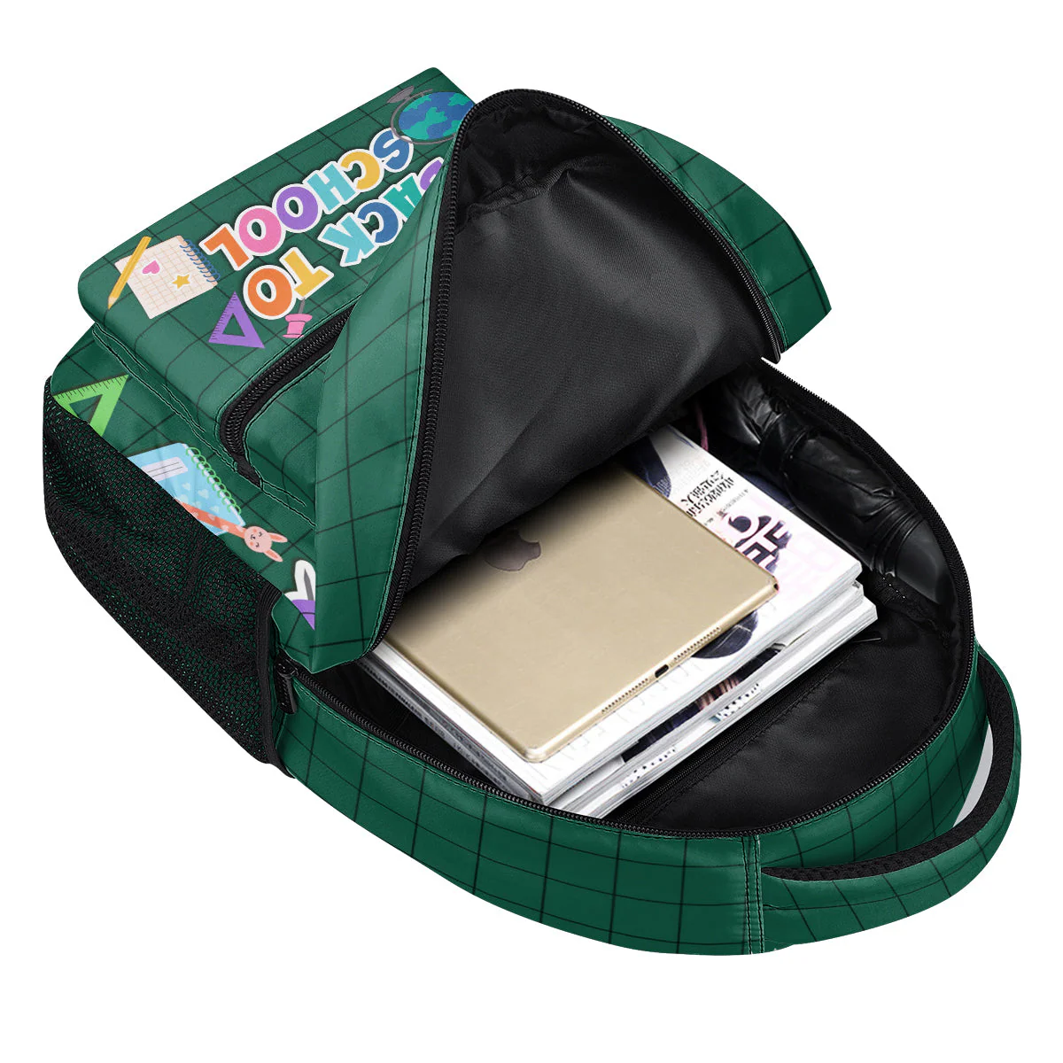 Custom Kid's Name Back To School - Personalized Backpack - Gift For Kids | GR29 TD118 - Image 5