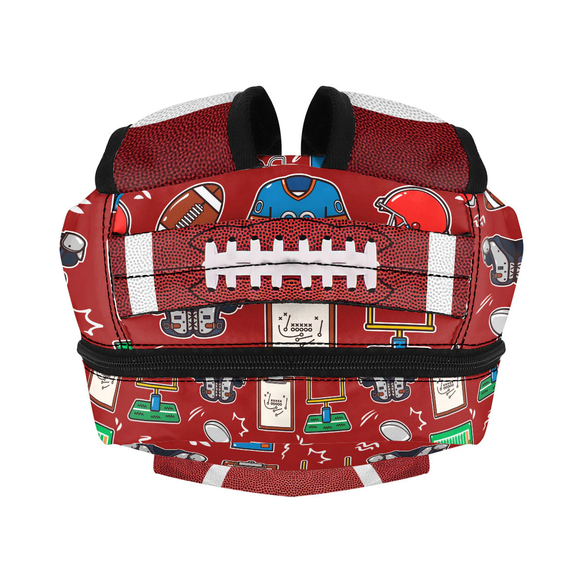 Custom Name Sports School Bag - Personalized Canvas Backpack - Gift for Kids TD118 - Image 6