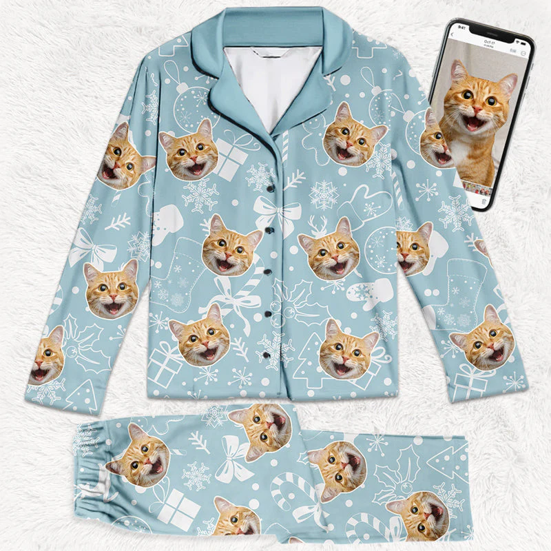 Custom Photo A Festive Pup-fect Christmas - Gift For Pet Lovers - Personalized Pajama NA94 - Image 3