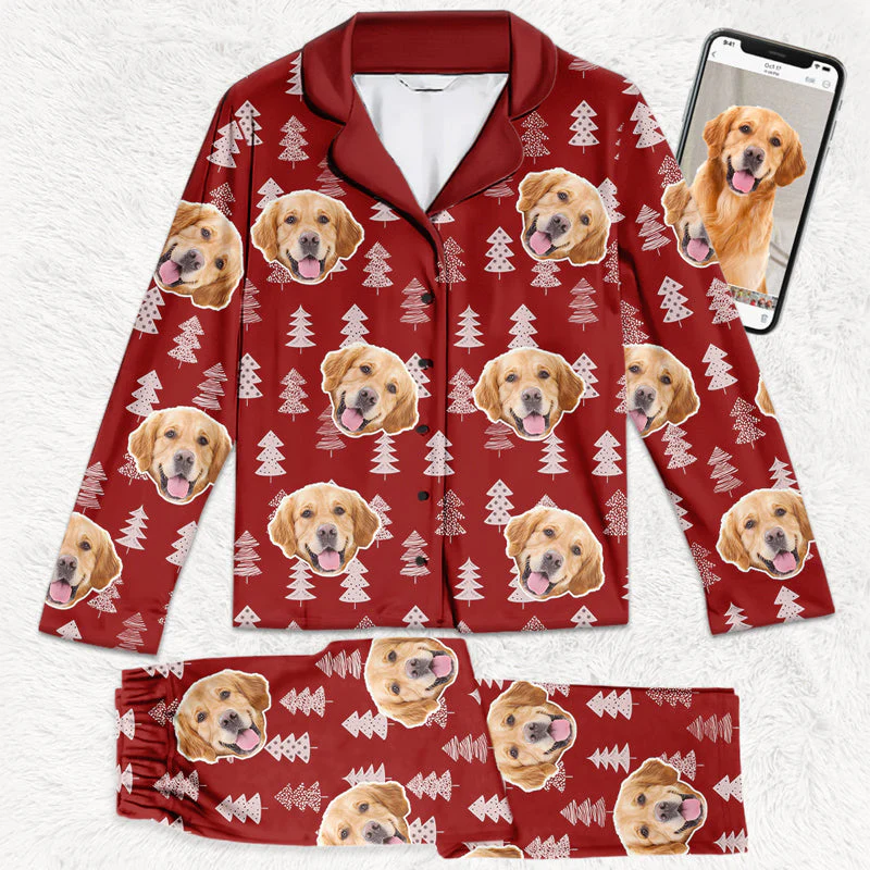 Custom Photo Have A Pawsative And Happy Holiday - Christmas Gift For Pet Lovers - Personalized Pajama NA94 - Image 2