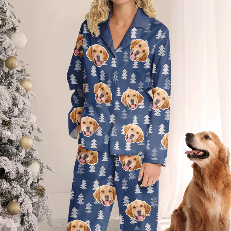 Custom Photo Have A Pawsative And Happy Holiday - Christmas Gift For Pet Lovers - Personalized Pajama NA94 - Image 4