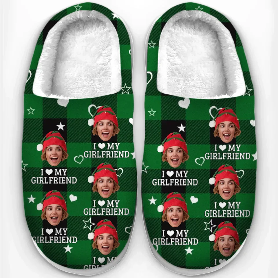 Custom Photo I Love You - Personalized Slippers - Christmas Gift For Couple, Husband Wife, Anniversary NA94 - Image 2