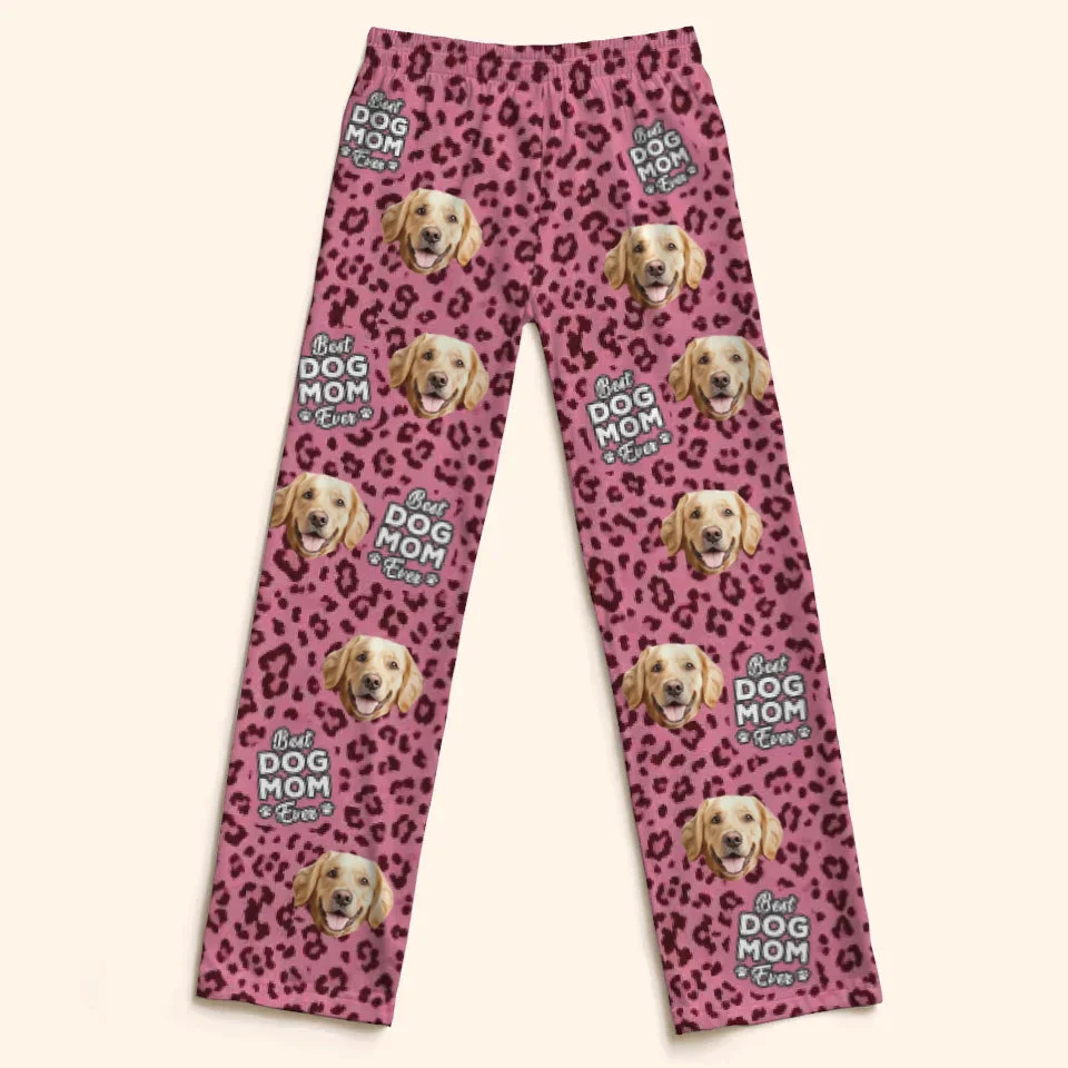 Custom Photo My Pet Is My Happy Place - Gift For Pet Lovers - Personalized Pajama NA94 - Image 4