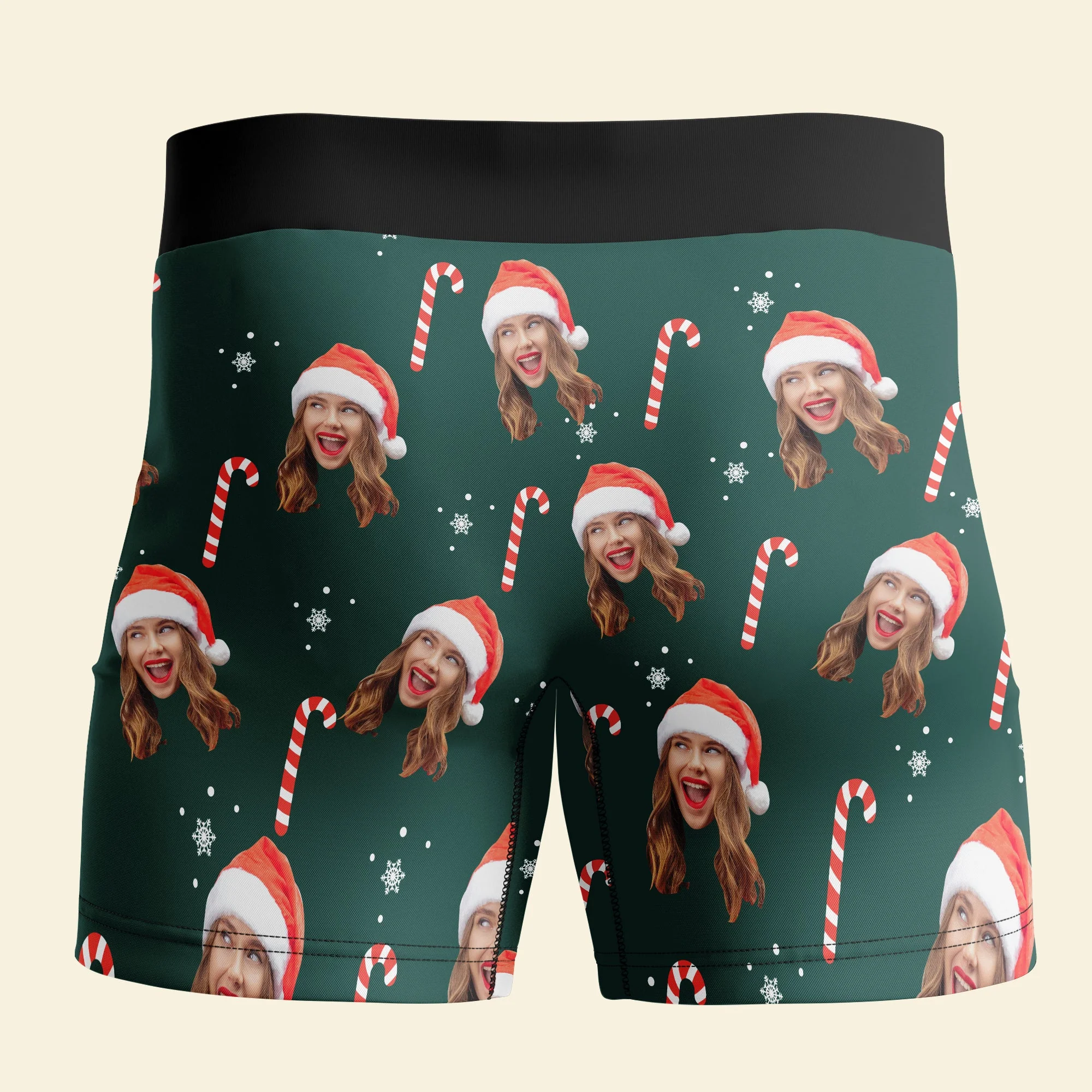 Custom Photo Suck It Until You See The White Stuff  - Gift For Boyfriend, Husband, Anniversary - Funny Personalized Custom Boxer Briefs, Men's Boxers NH96 - Image 3