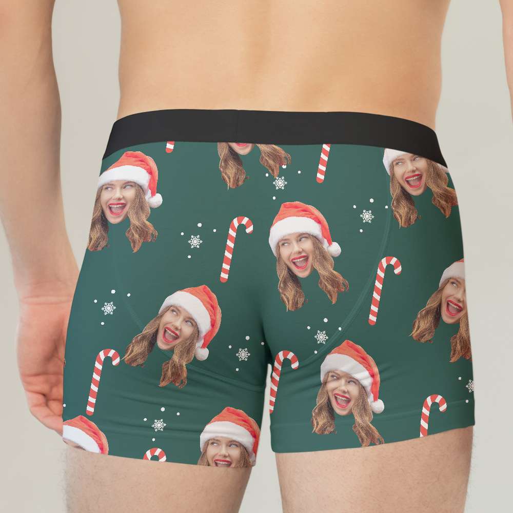Custom Photo Suck It Until You See The White Stuff  - Gift For Boyfriend, Husband, Anniversary - Funny Personalized Custom Boxer Briefs, Men's Boxers NH96 - Image 6