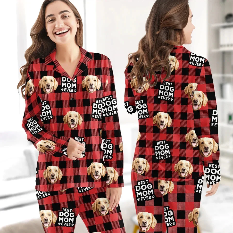 Custom Photo Unconditional Love From Furry Friends - Gift For Pet Lovers - Personalized Pajama Pants NA94 - Image 3
