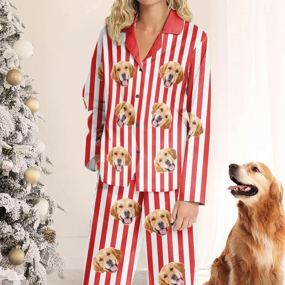 Custom Photo You’re My Furry Christmas Miracle - Gift For Pet Lovers - Personalized Pajama NA94 - Image 2