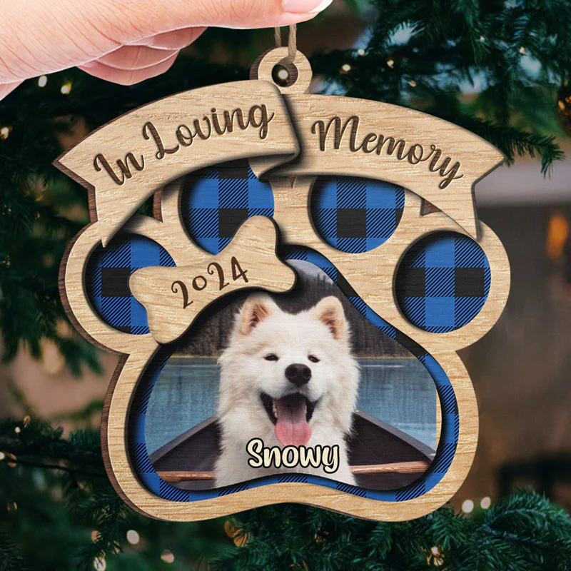 Custom Photo You Will Always In My Heart - Personalized Wood Ornament - Memorial Gift, Sympathy Gift, Gift For Pet Lovers, Christmas Gift NH96 - Image 4