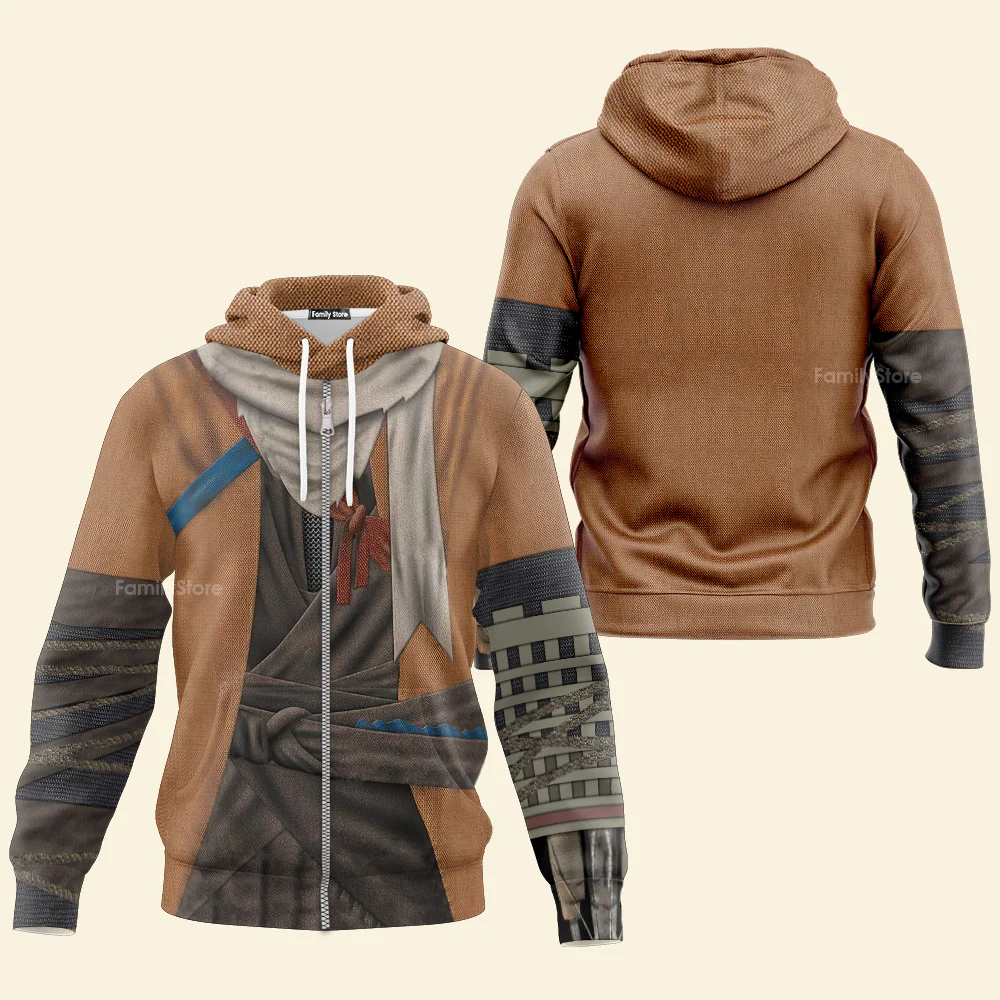 Sekiro Cosplay Hoodie For Men And Women - Image 3