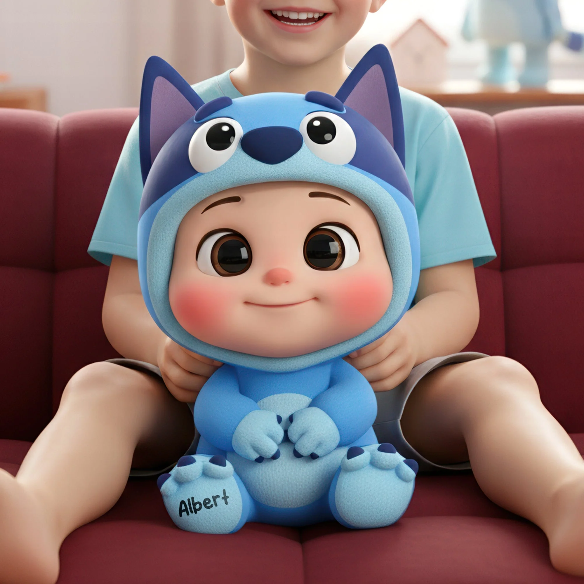 Cute Cartoon Characters - Personalized Custom Shape Pillow - Gift For Kids | HH01
