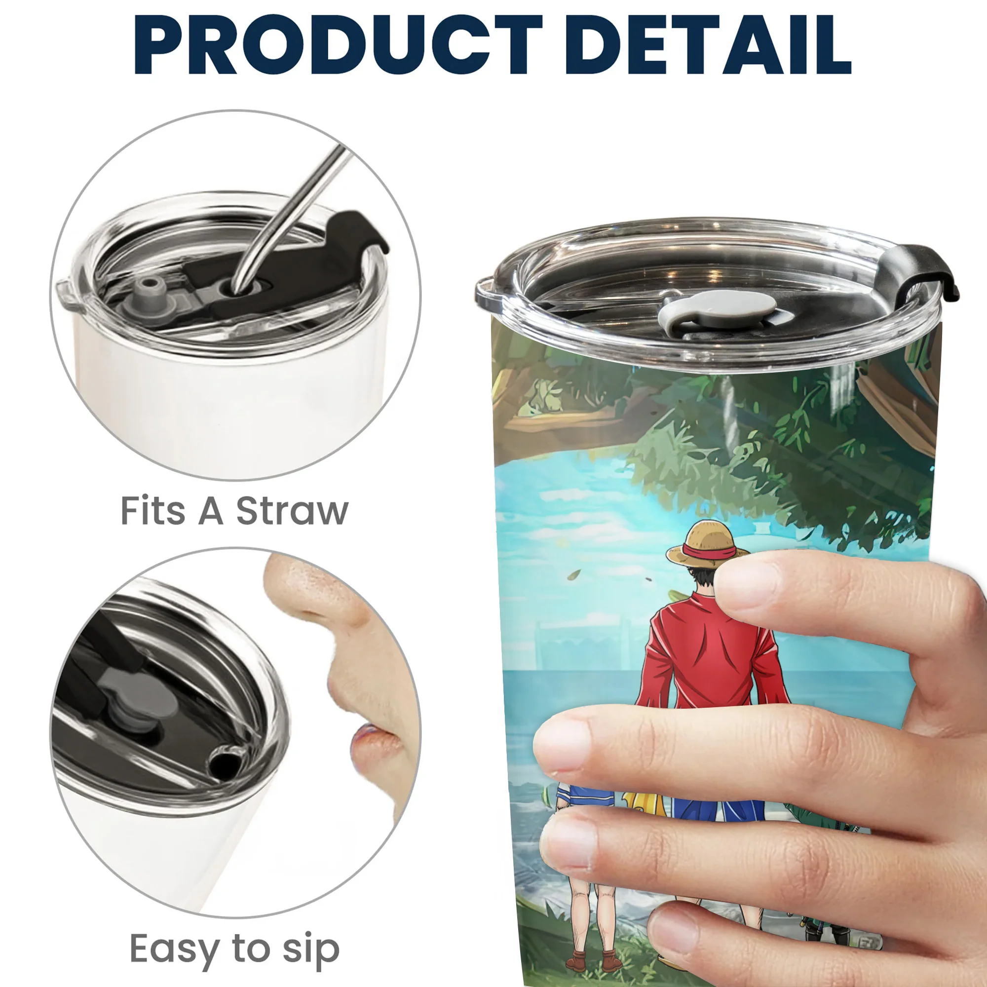 Dad Is My Super Pirate - Personalized Stainless Steel Tumbler - Gift For Dad, Father's Day | CL11 NA94 - Image 5