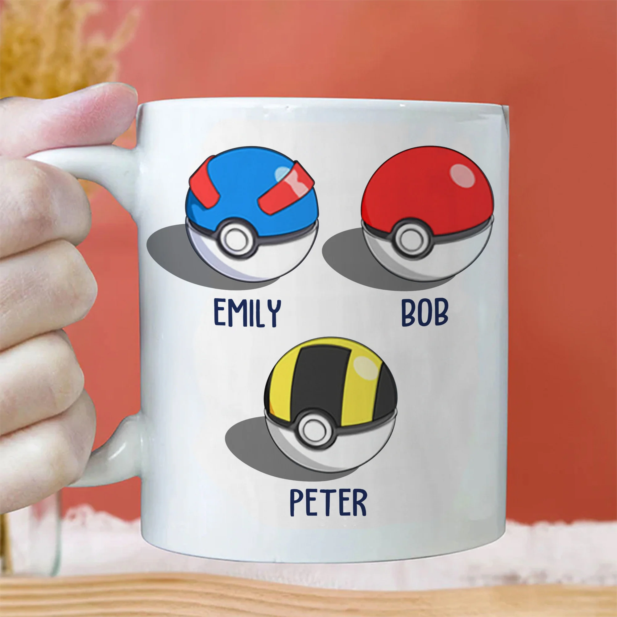 Dad We Choose You - Gift For Father's Day - Personalized Ceramic Mug - Image 2
