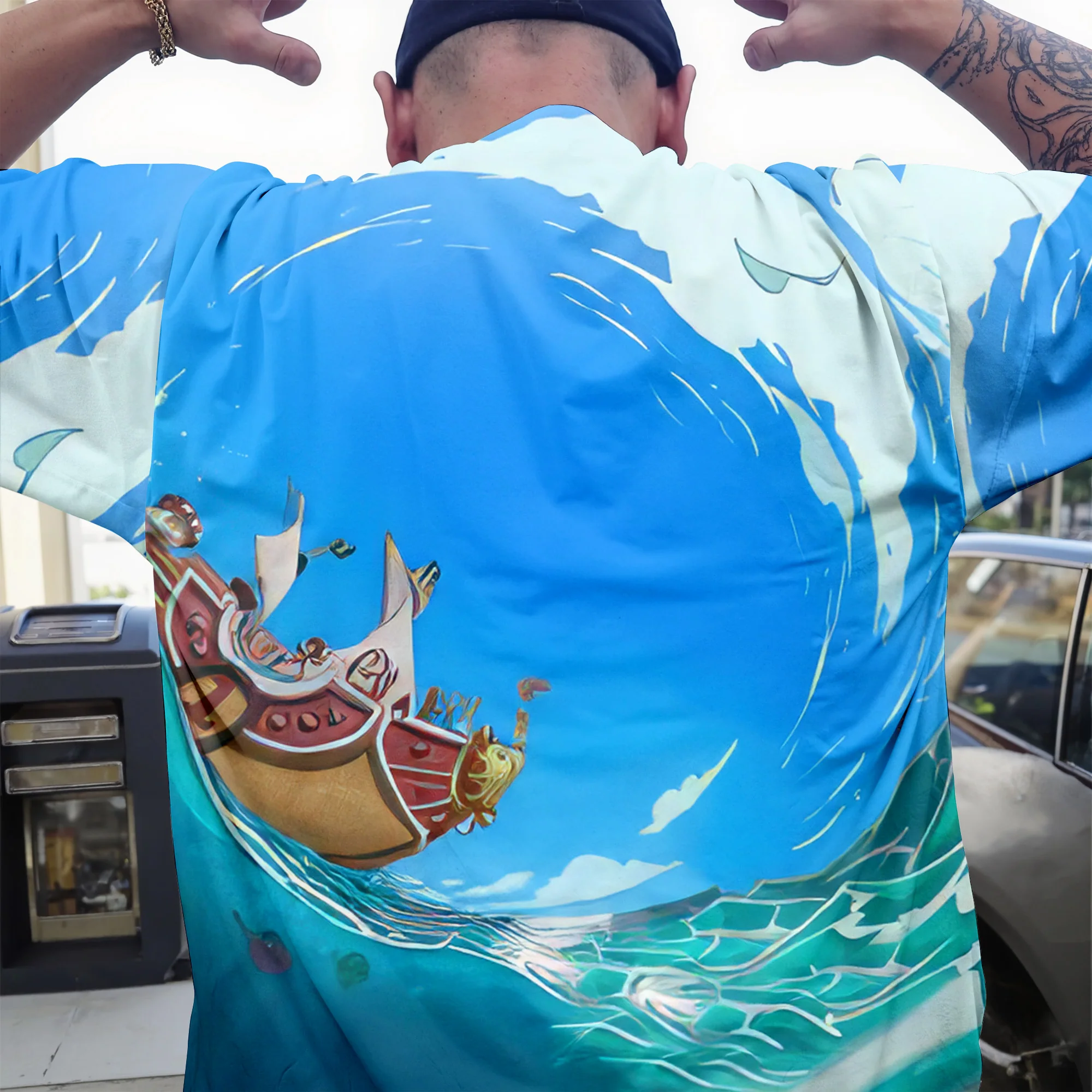 Dad's Little Pirate Kings - Personalized 3D Tshirt - Gift For Dad, Grandpa, Father's Day |  CL11 NA94 - Image 5