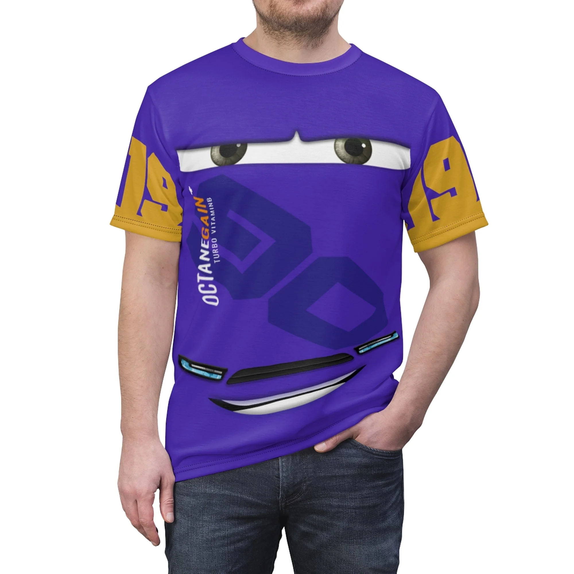 Danny Swervez Pixar Cars Costume T-Shirt For Men