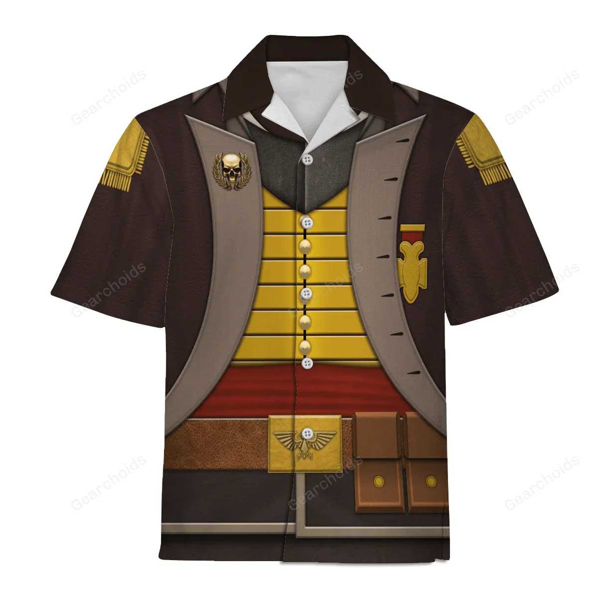 Death Korps Of Krieg Commissar - Costume Cosplay Hawaiian Shirt CSWRH048