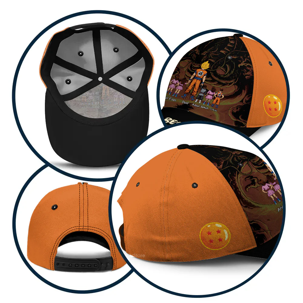 Dragon Ball Best Dad Ever - Personalized Classic Cap - Gift For Dad, Husband, Fathers Day - CL03 NA94 - Image 6
