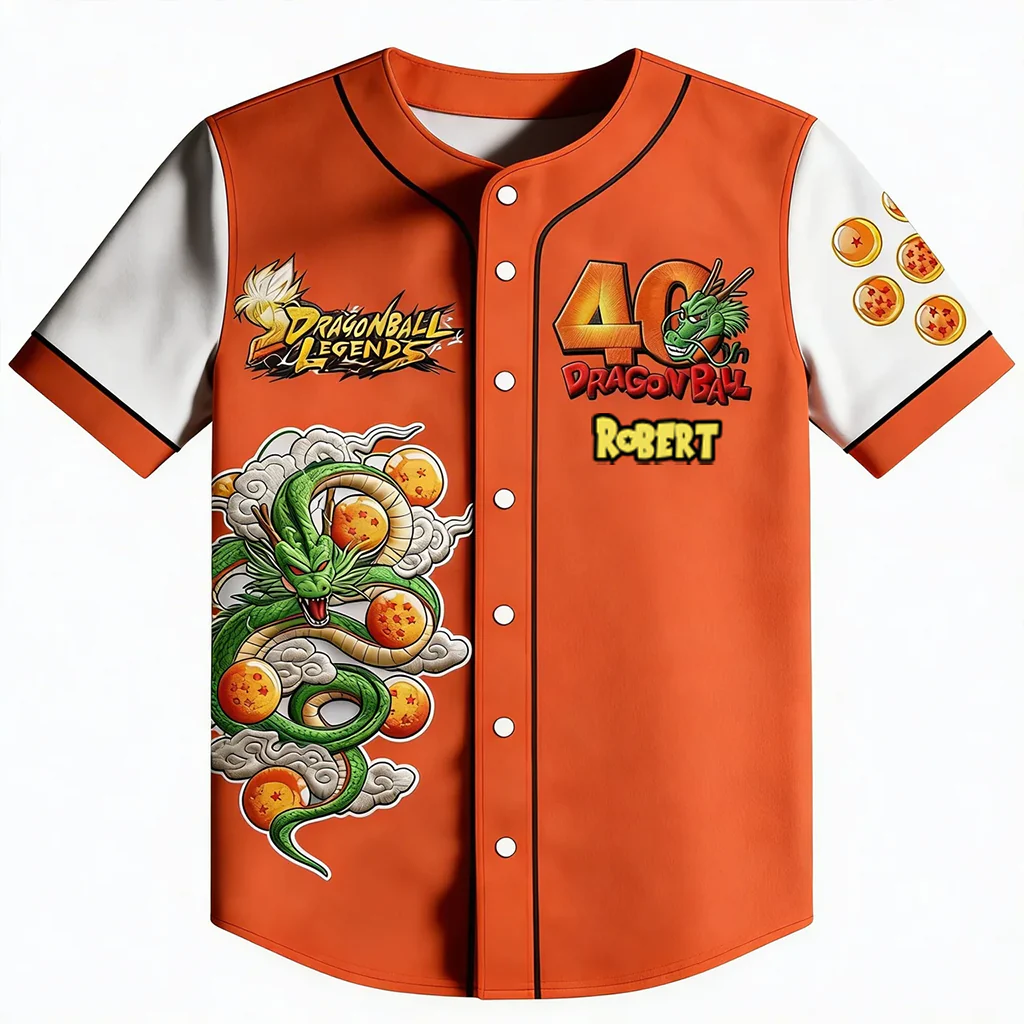 DrBa 40th Anniversary - Personalized Baseball Jersey - Gift For Movie Fans HH01 - Image 4