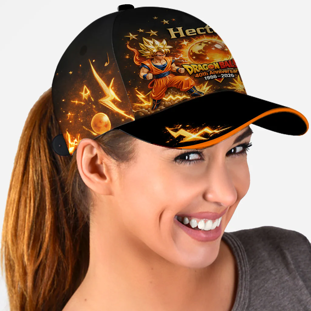 DrBa Celebrate 40 Years Of Legend - Personalized Classic Cap - Anniversary Gift For Movie Fans NL122 - Image 2