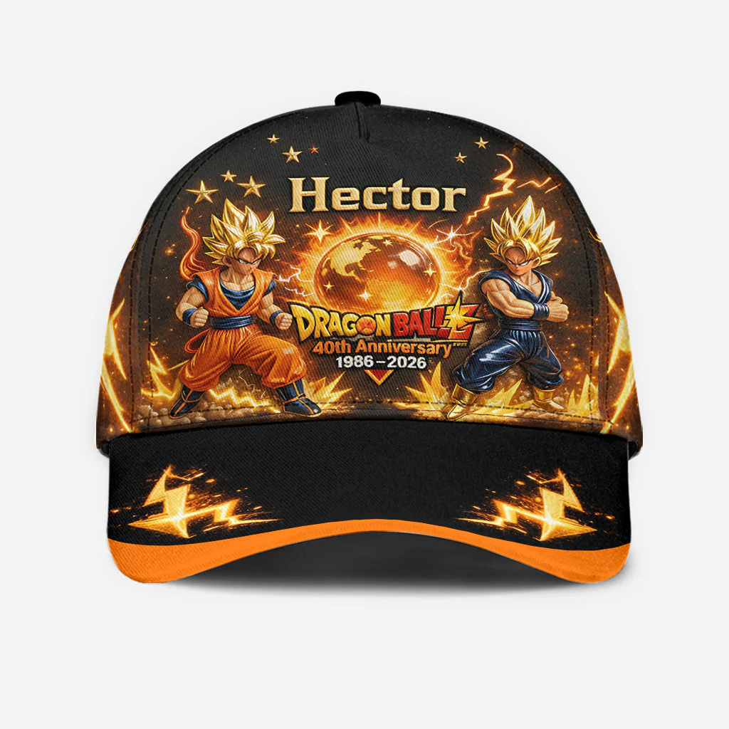 DrBa Celebrate 40 Years Of Legend - Personalized Classic Cap - Anniversary Gift For Movie Fans NL122 - Image 3