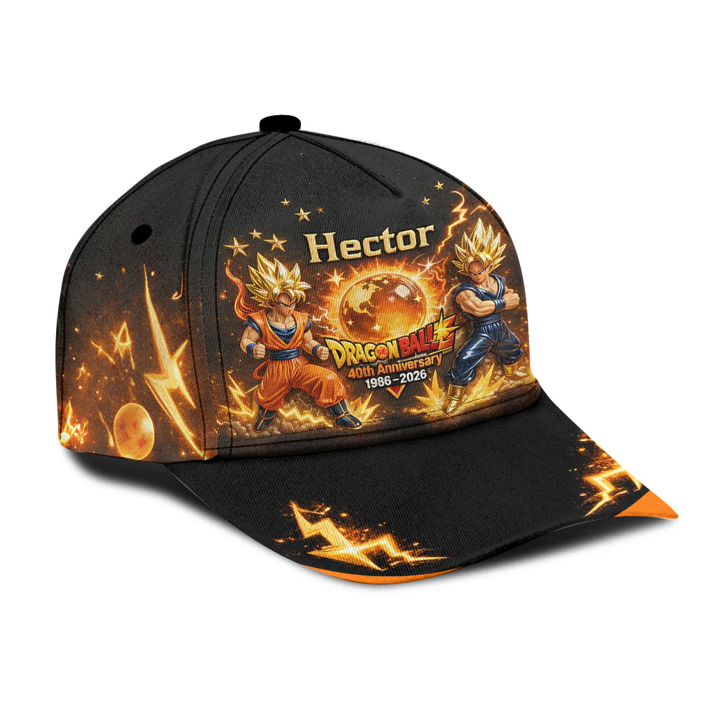 DrBa Celebrate 40 Years Of Legend - Personalized Classic Cap - Anniversary Gift For Movie Fans NL122 - Image 4
