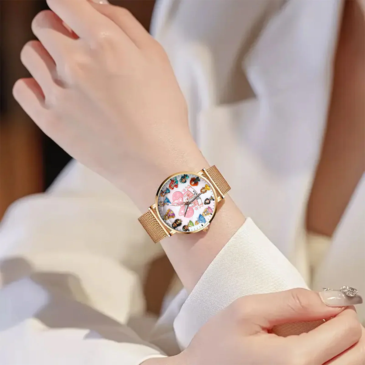 DSNY Fairy Tale Princess - Personalized Women Hand Watch - Gift For Her, Movie Fans, Daughters NL122 - Image 2