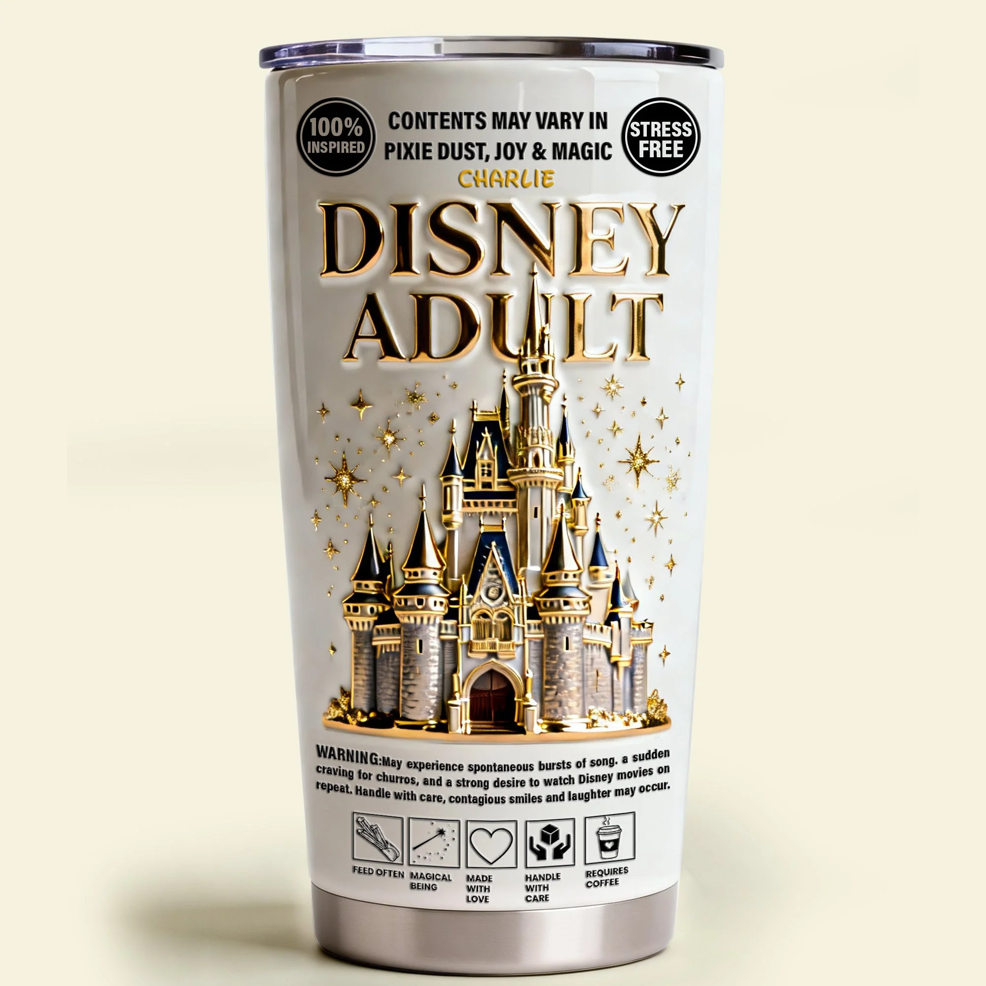 DSNY Fairytale Castle - Personalized Tumbler - Gift For Movie Fans NL122 - Image 5
